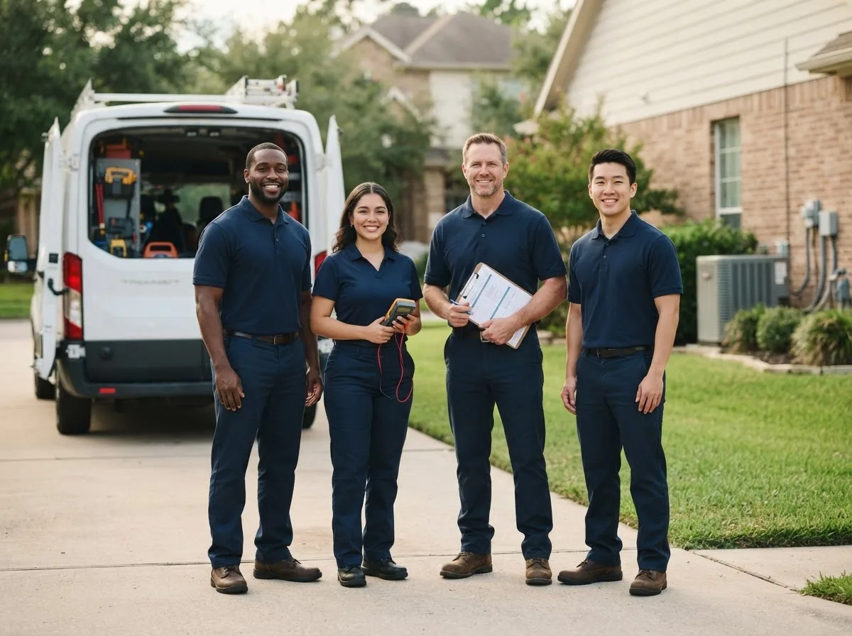 Certified HVAC technician near Claremont, IL